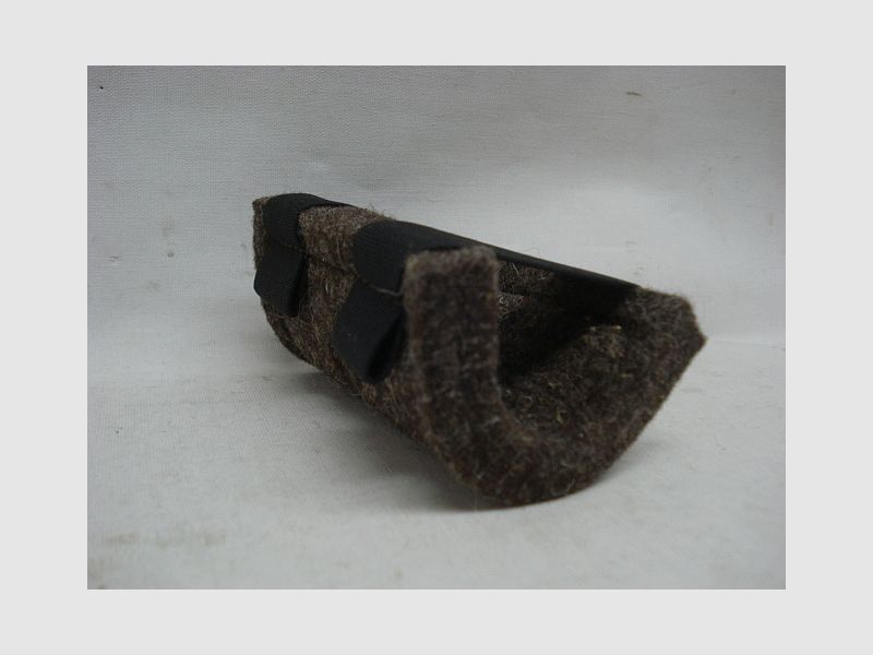 Filz-Vorderschaftauflage 10 cm - + Aufnahmen f. 4 Kugelpatronen