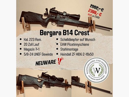 Bergara B14 Crest 223Rem.