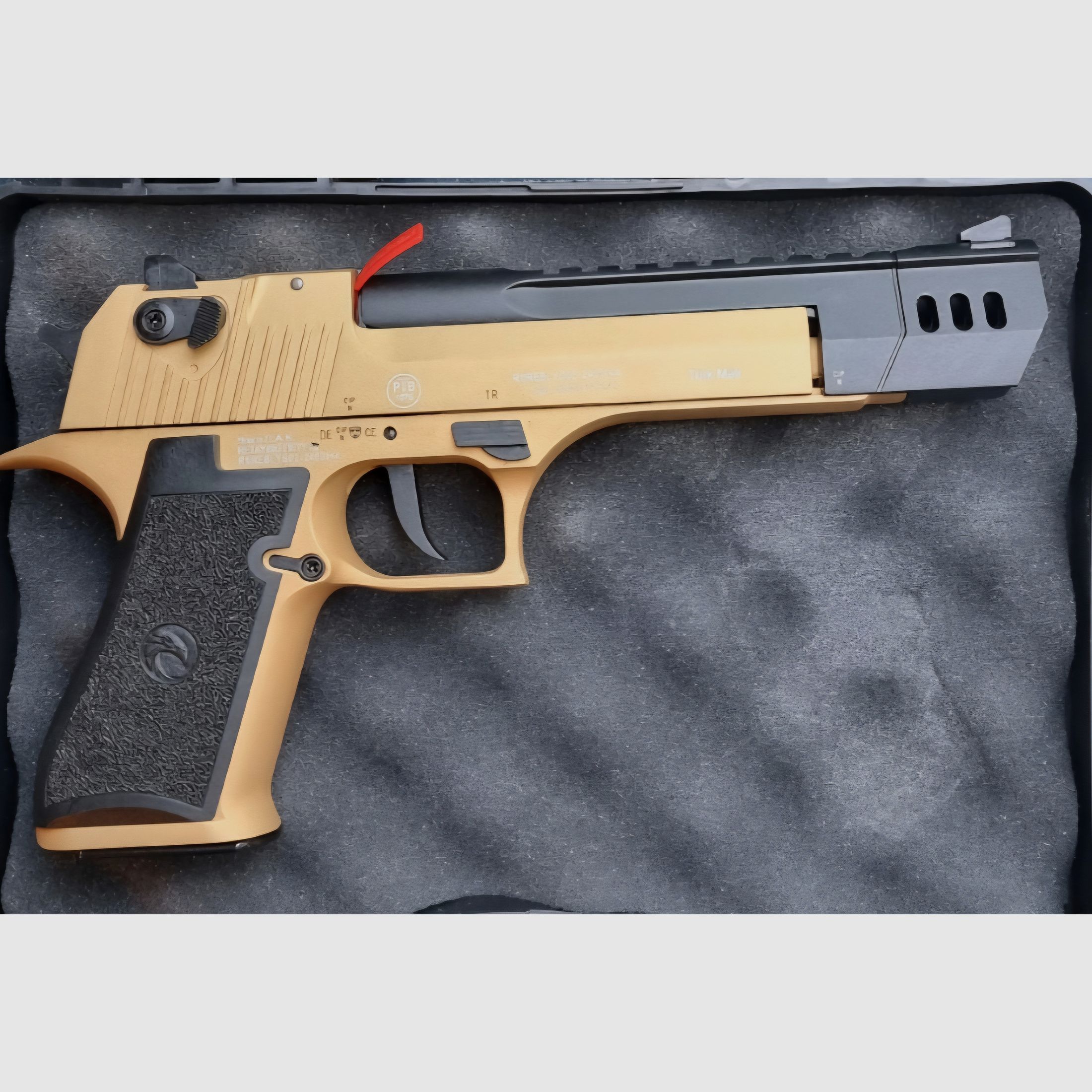 Retay Big Fifty XL en bicolor (negro/dorado) nuevo y original empaquetado + accesorios