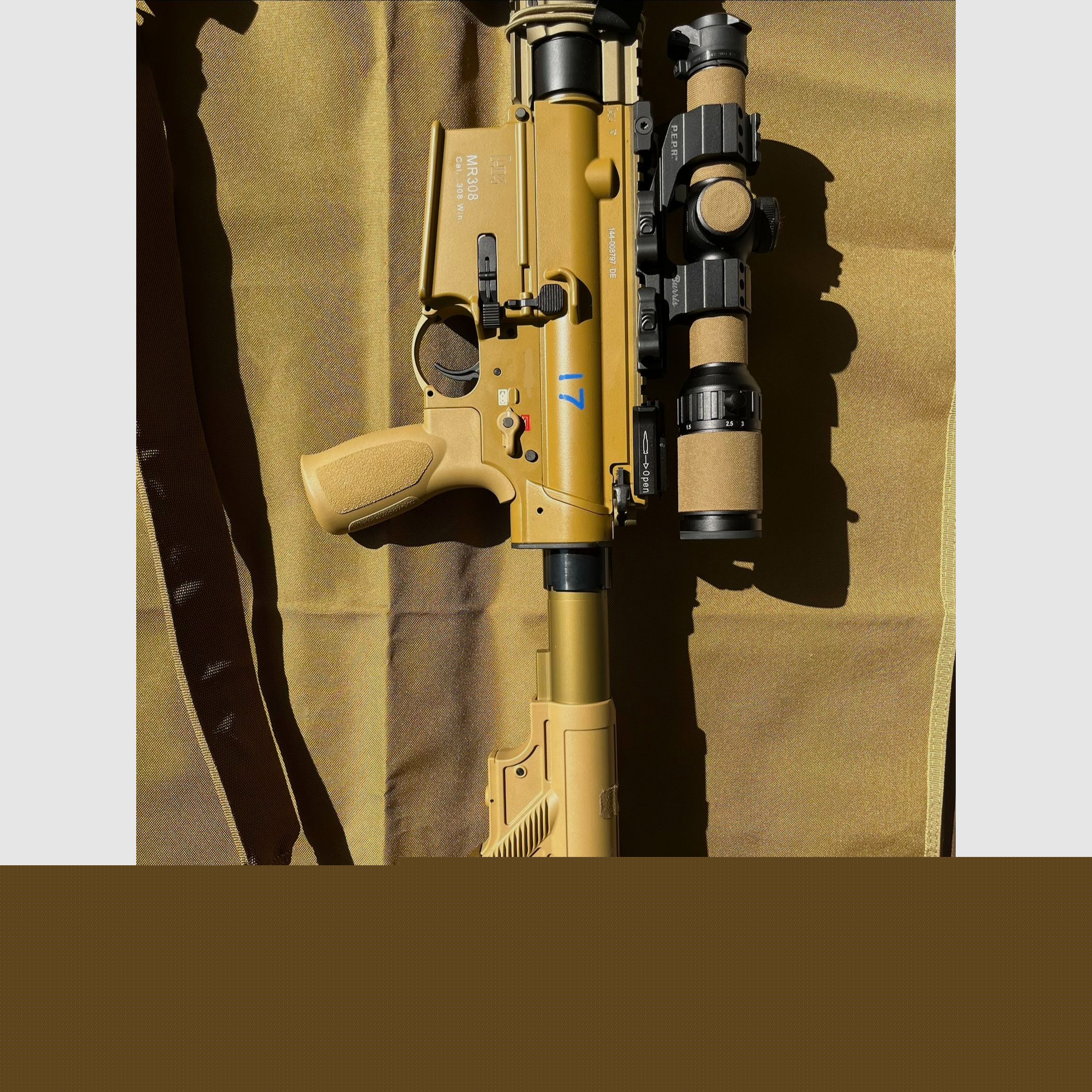 Heckler und Koch MR308, Optik-Setup