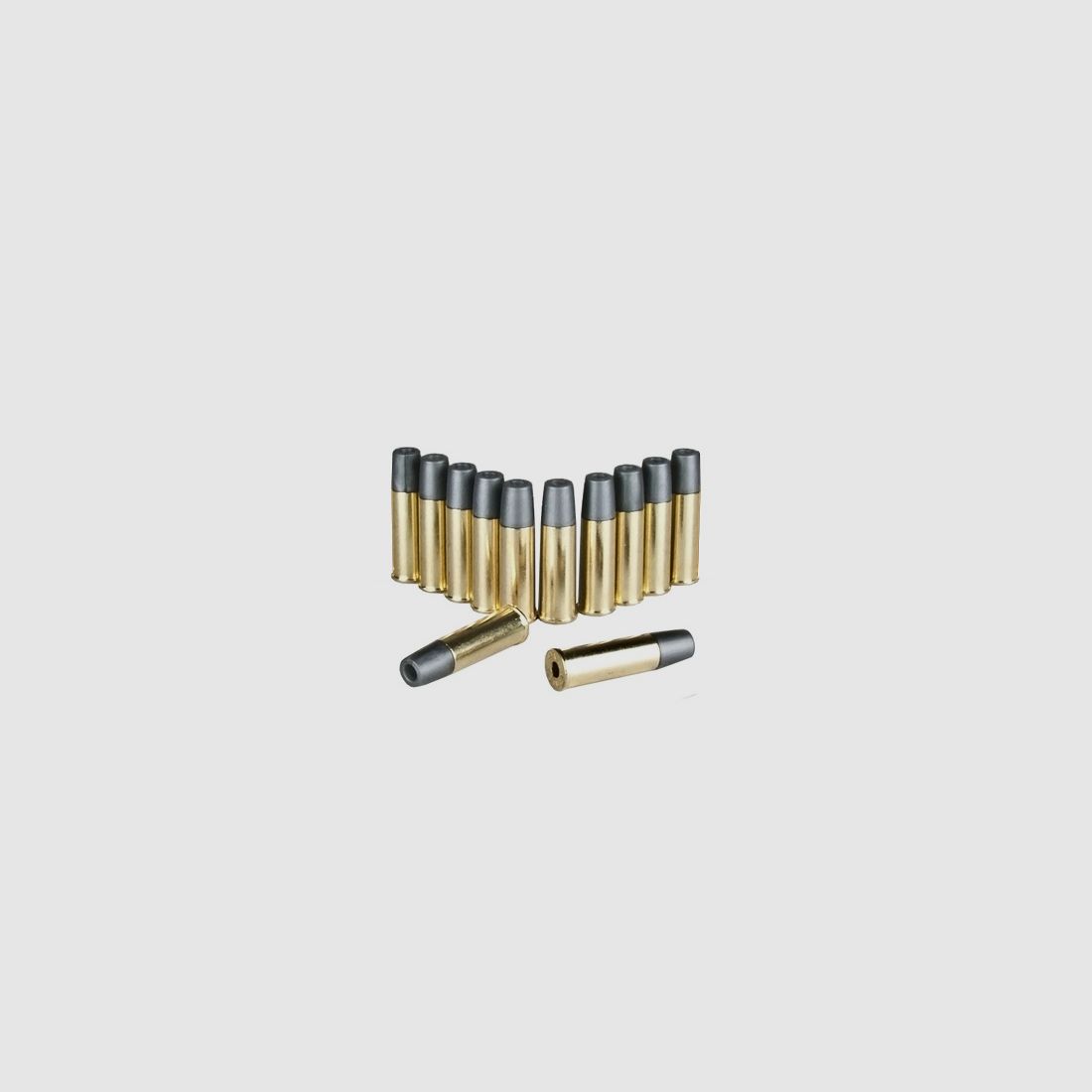 PatronenhĂĽlsen fĂĽr Webley MkVI Service Revolver Kaliber 4,5 mm BB 12 StĂĽck