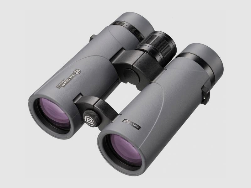 BRESSER 1721043 Pirsch ED 10x42 prismáticos recubiertos de fase con bolsa y correa