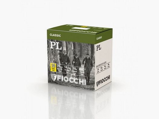 FIOCCHI Patronen PL20 Kal.20 gr.28 pb.10