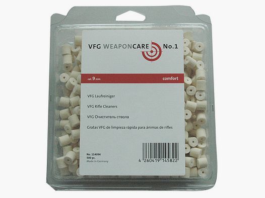 VFG Cleaner Comfort 9mm 500 pieces