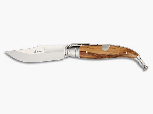 Großes Taschenmesser spanisches Navaja CLASICA LUJO Nº1 Olivenholz