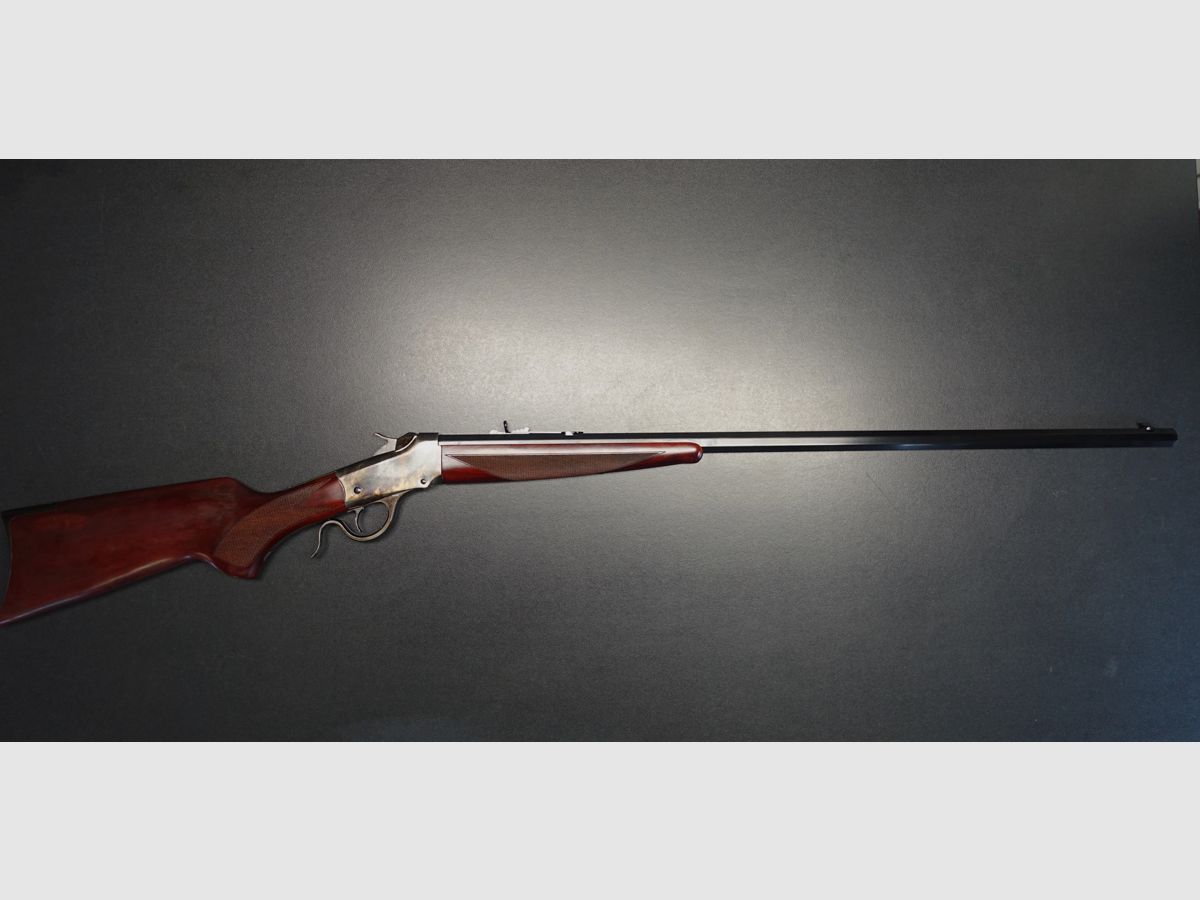 Uberti 1885 Low-Wall CHECK. PISTOL GRIP, Bild 1 von 5