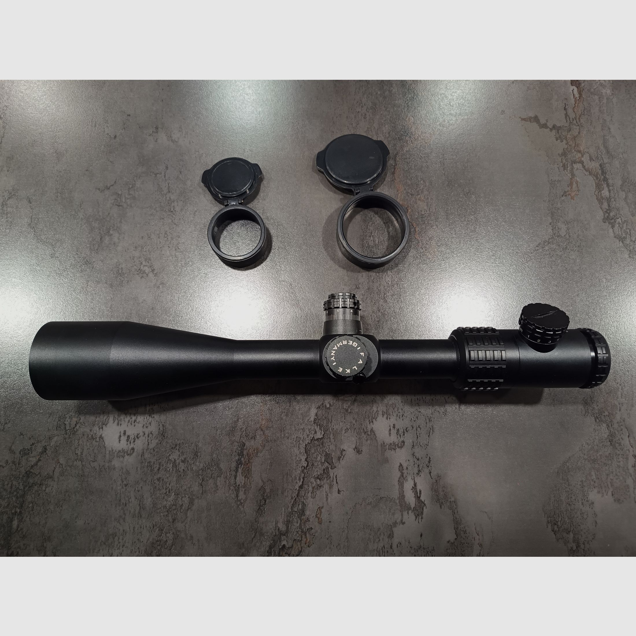 Falke 8,5-25x50 TAC Mil-Dot reticolo verde/rosso scope, immagine 5 di 7