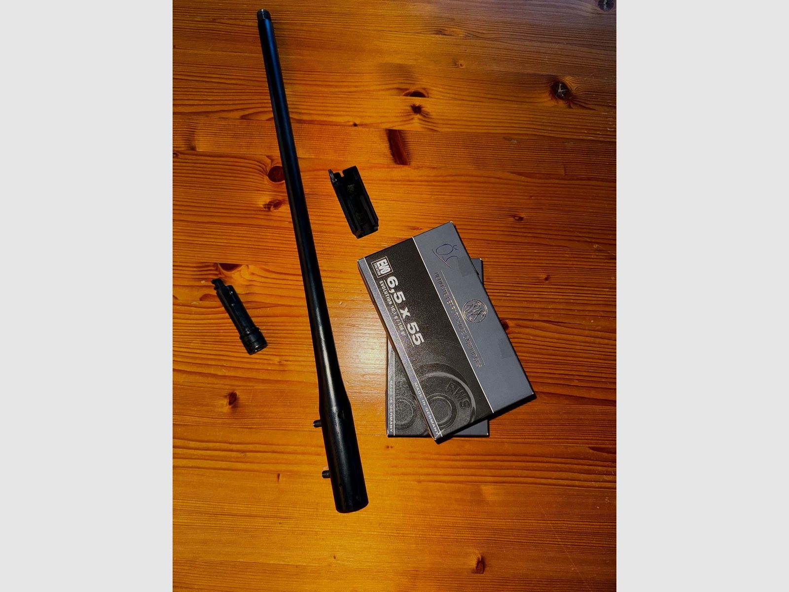 R8 wymiana kaliber 6,5x55