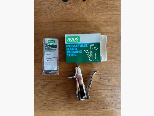 Outil de amorçage manuel RCBS Posi-Prime #09540