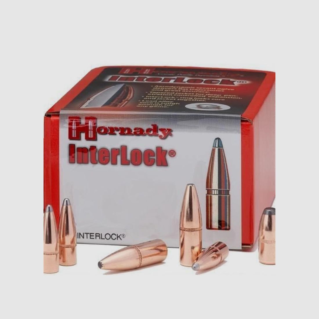 Hornady Interlock .323" (8mm) SP 195 GR