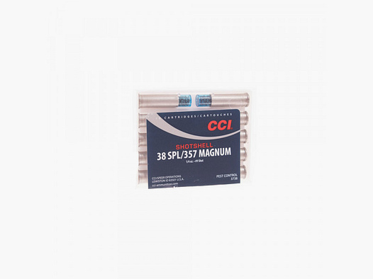 CCI SHOTSHELL SCHROT - .357MAG/.38SP.
