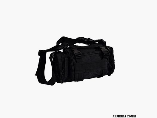 Tactical Waist Pouch Black 33x18x10