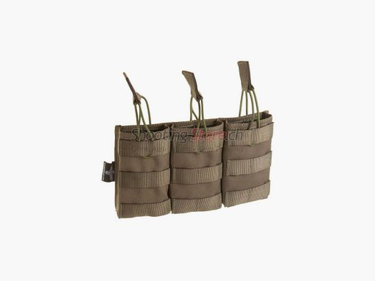 Invader Gear 5.56 Triple Direct Action Mag Pouch Ranger Green