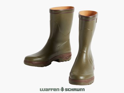 Aigle Gummistiefel Parcours 2 Halbstiefel Bottillon Khaki
