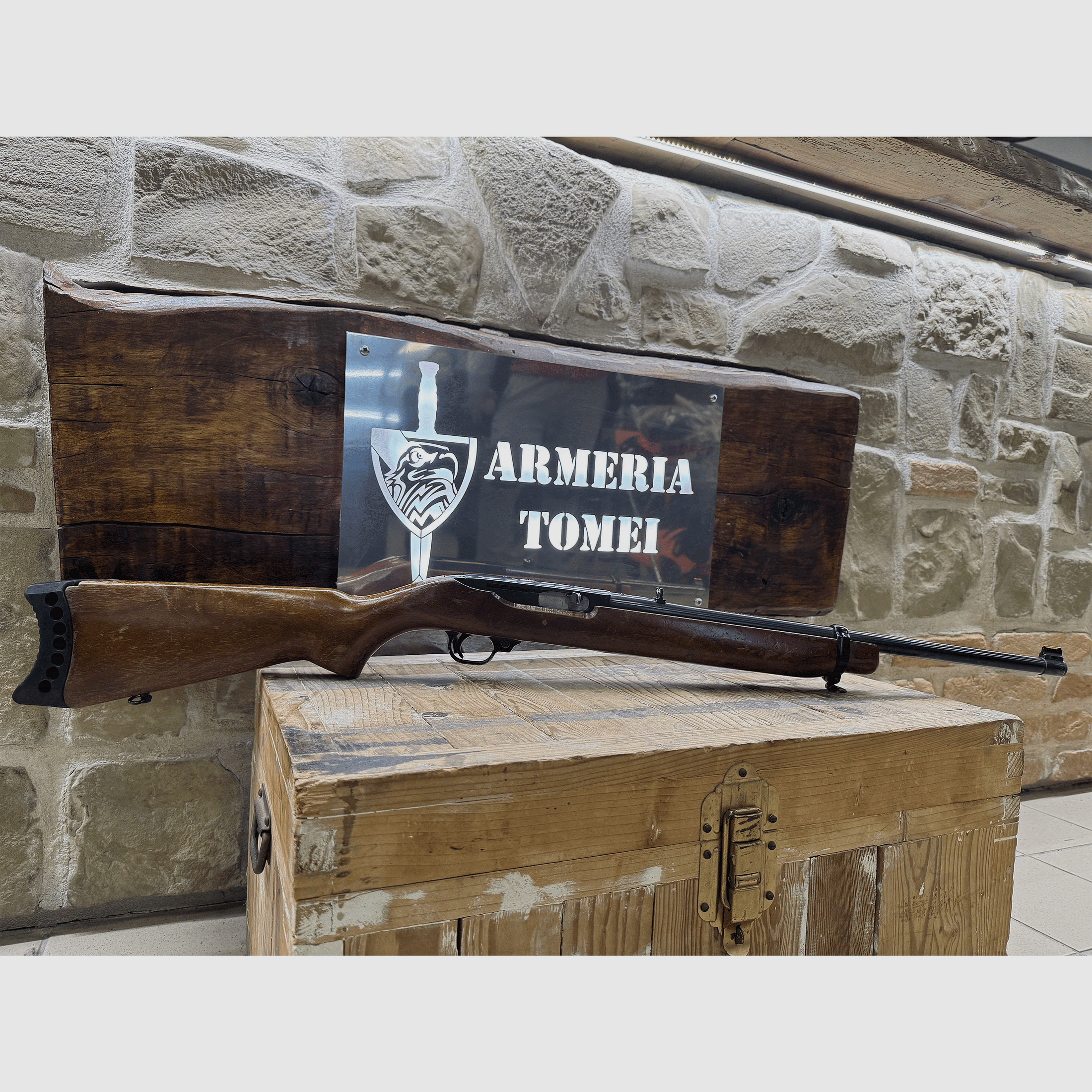 GEBRUIKT – GEWEER – RUGER CARBINE kal. 44 MAGNUM, afbeelding 1 van 5