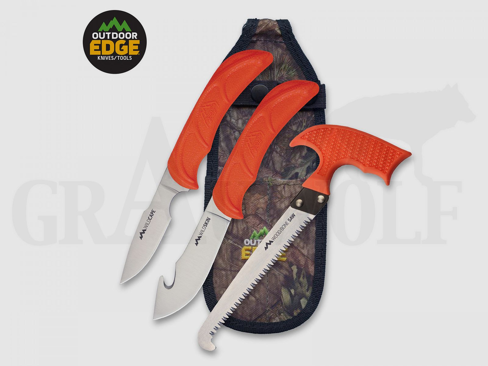 Outdoor edge Wild Guide 2 Messer- plus Sägeset
