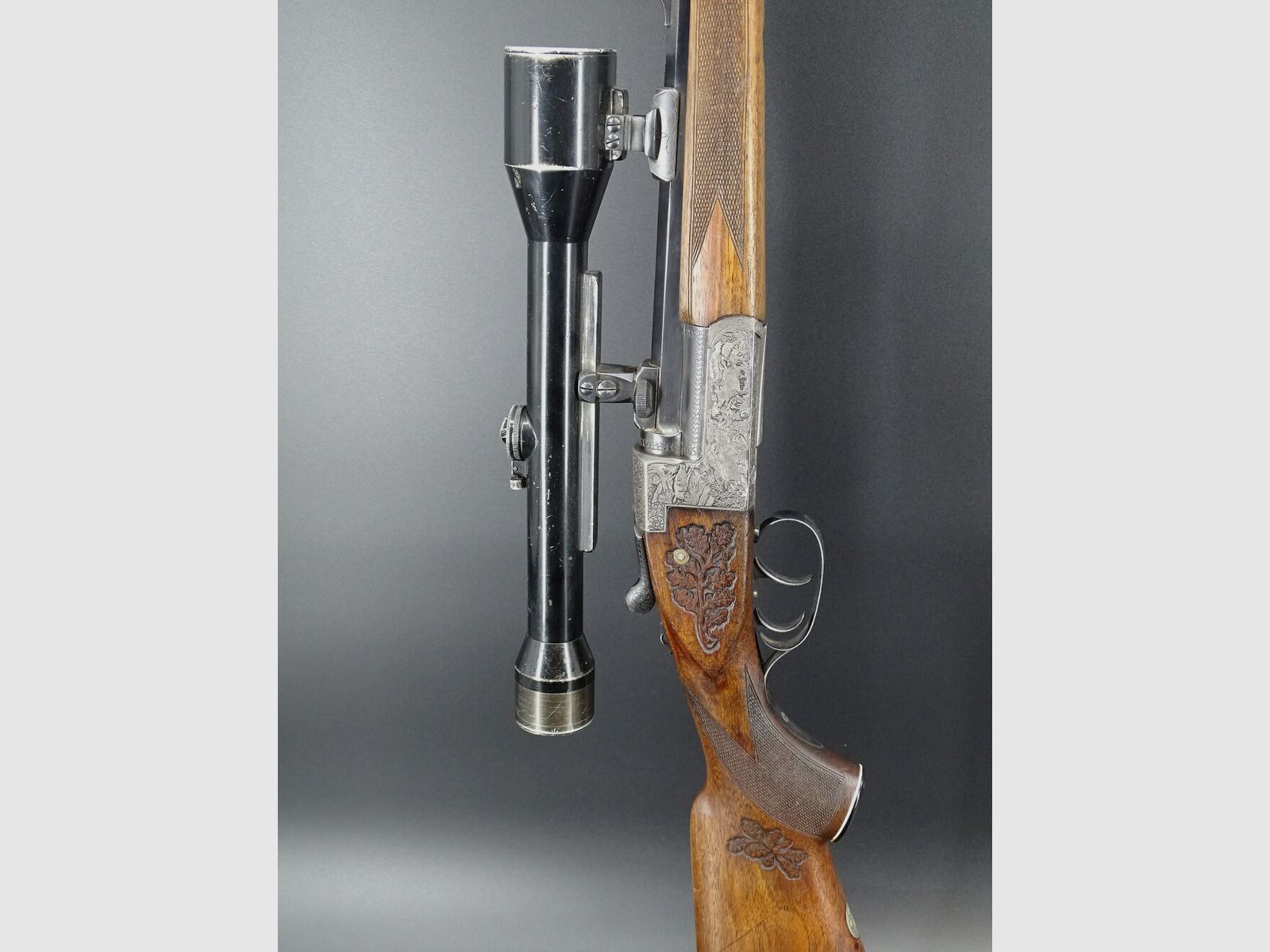 Kipplaufbüchse Rolf Ziehenhahn Suhl Kaliber 8x57IRS WL .222Rem Aus meiner Privatsammlung