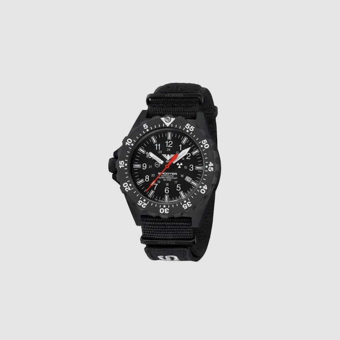 KHS KHS Reloj Shooter MKII Automático de Campo Correa NATO XTAC