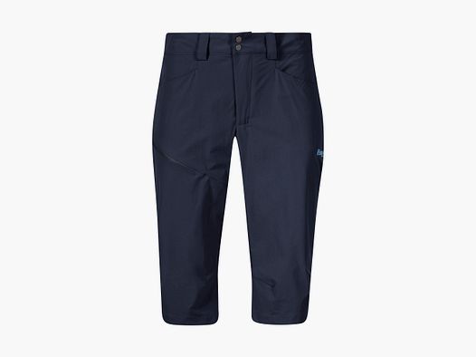 Bergans Vandre Light Softshell Long Shorts Women Navy Blue 38