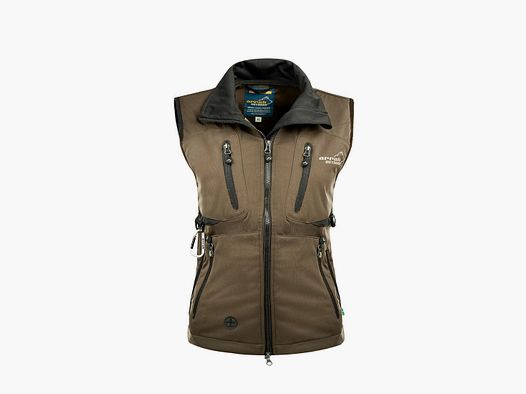 Arrak Outdoor Acadia Vest Women Brown 4XL