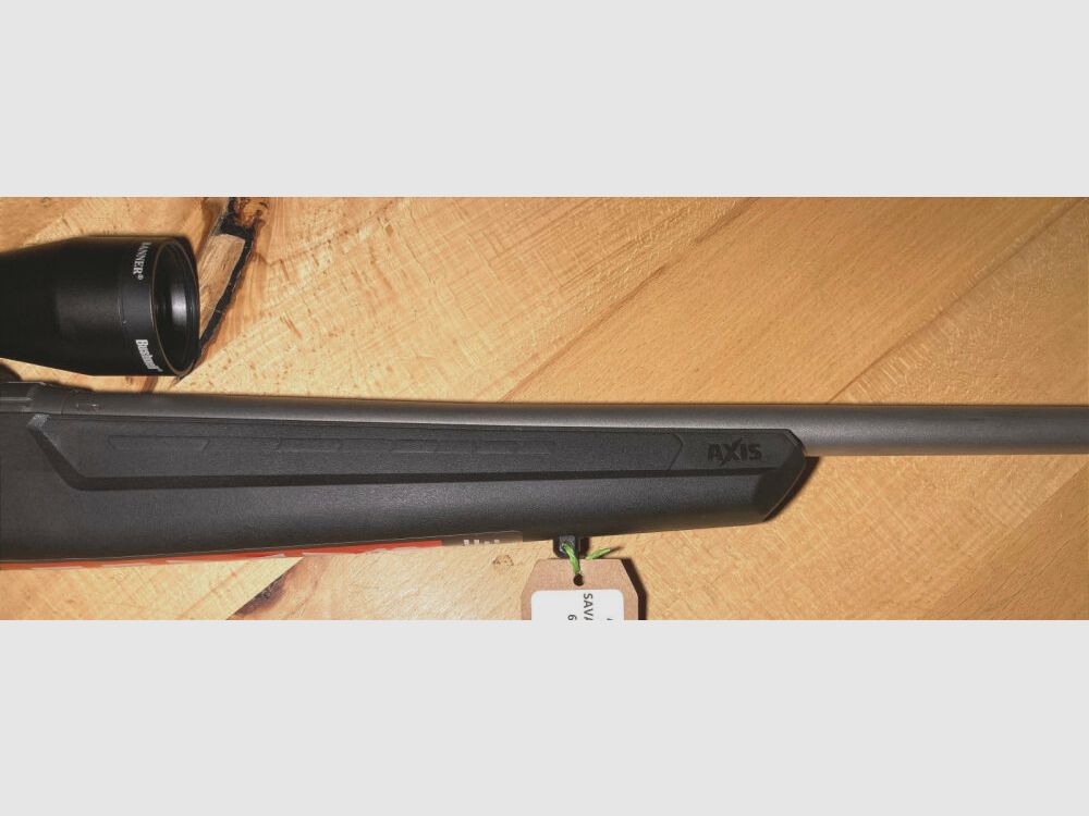Savage Axis II XP 6,5 Creedmoor m. Bushnell Banner 3-9x40