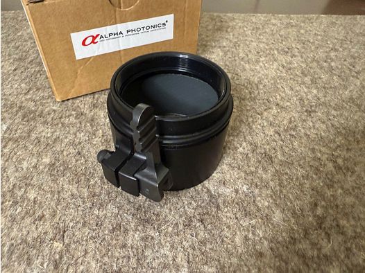 Klemmadapter Alpha Photonics M49 mit 57mm Durchmesser für Vorsatzgeräte