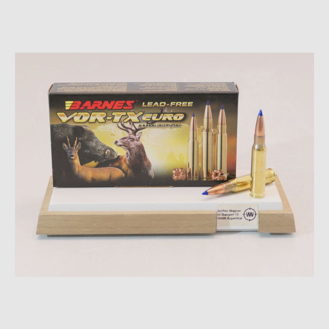 Barnes VOR-TX EURO 10,9g/168grs à20 .308 Win.