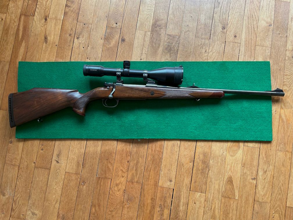 Heym SR20 boar rifle 9.3x62 – Magnaport, Swarovski scope with LA