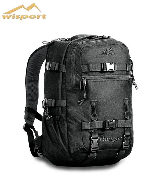 WISPORT RANGER Cordura BLACK Backpack, image 1 of 3