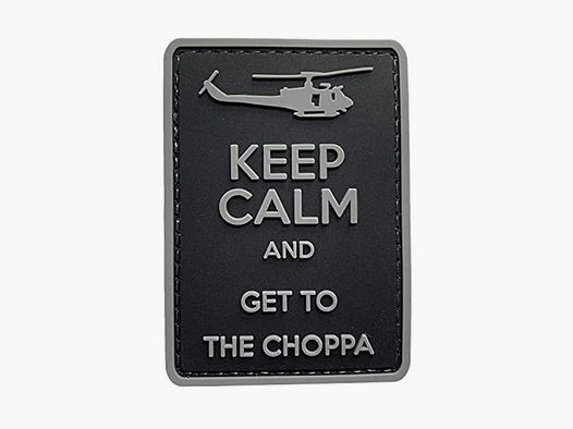 ASMC ASMC 3D Patch Resta calmo e vai al choppa