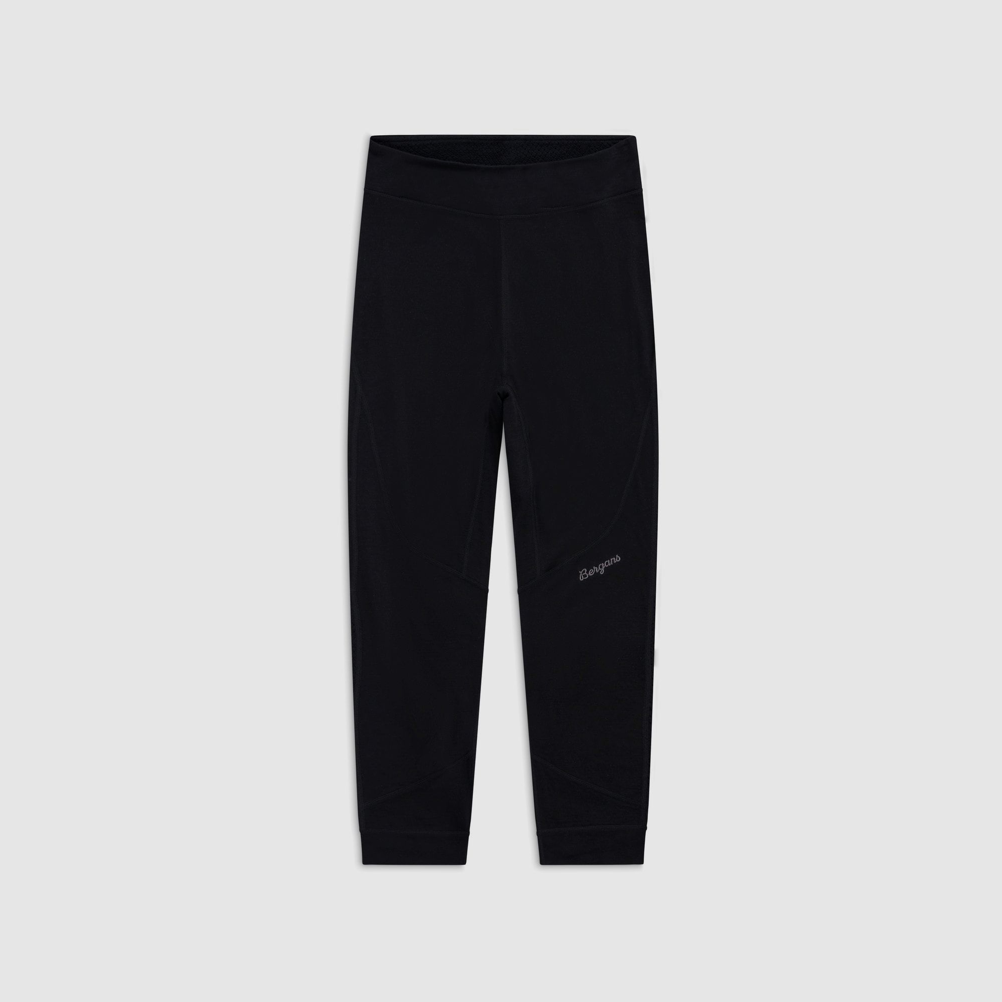 Bergans Inner:Pure 3/4 Pantaloni Termici Merino Donna Nero M