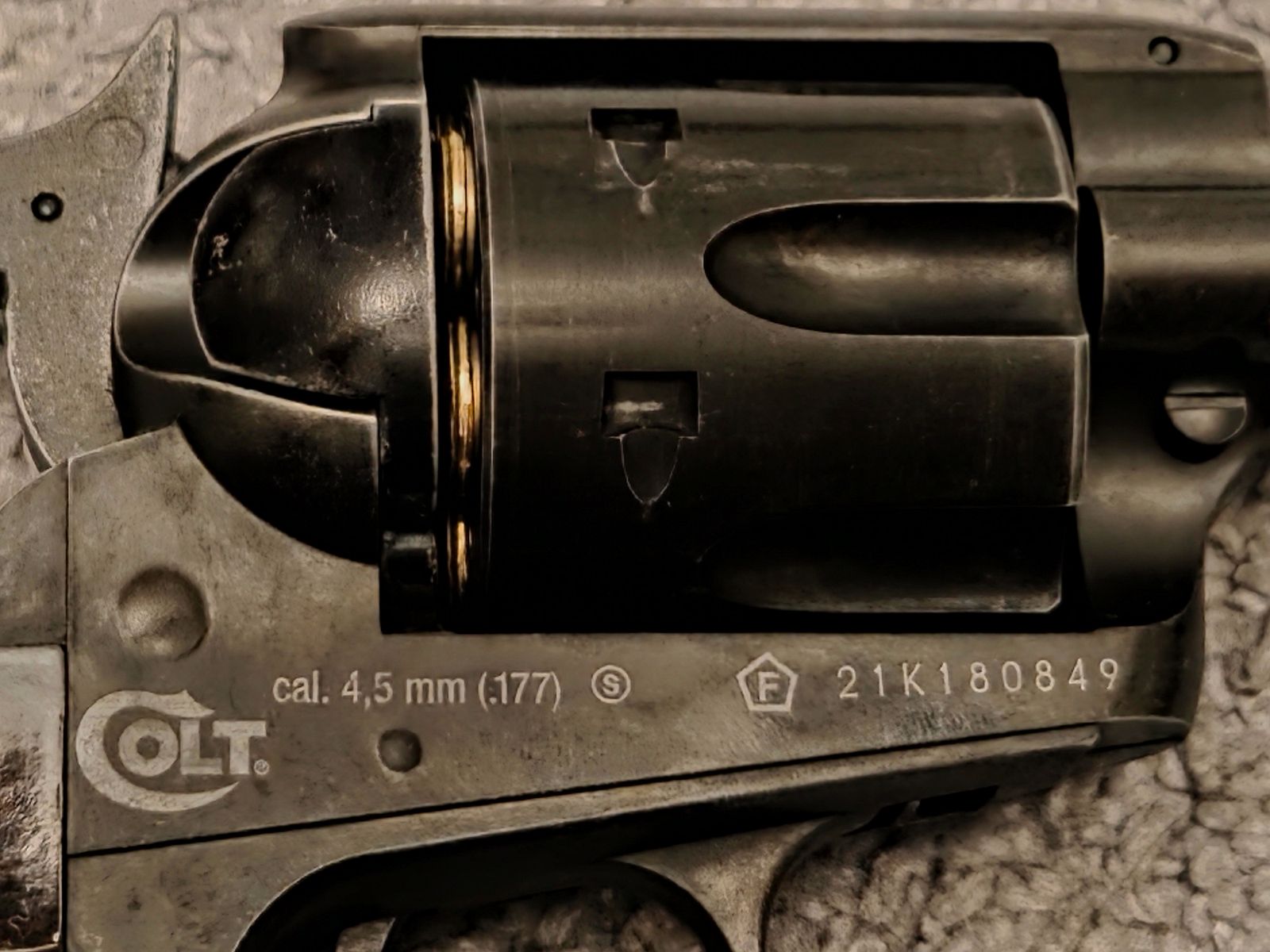 Colt Single Action Army 45 antique revolver CO2 4,5mm BB