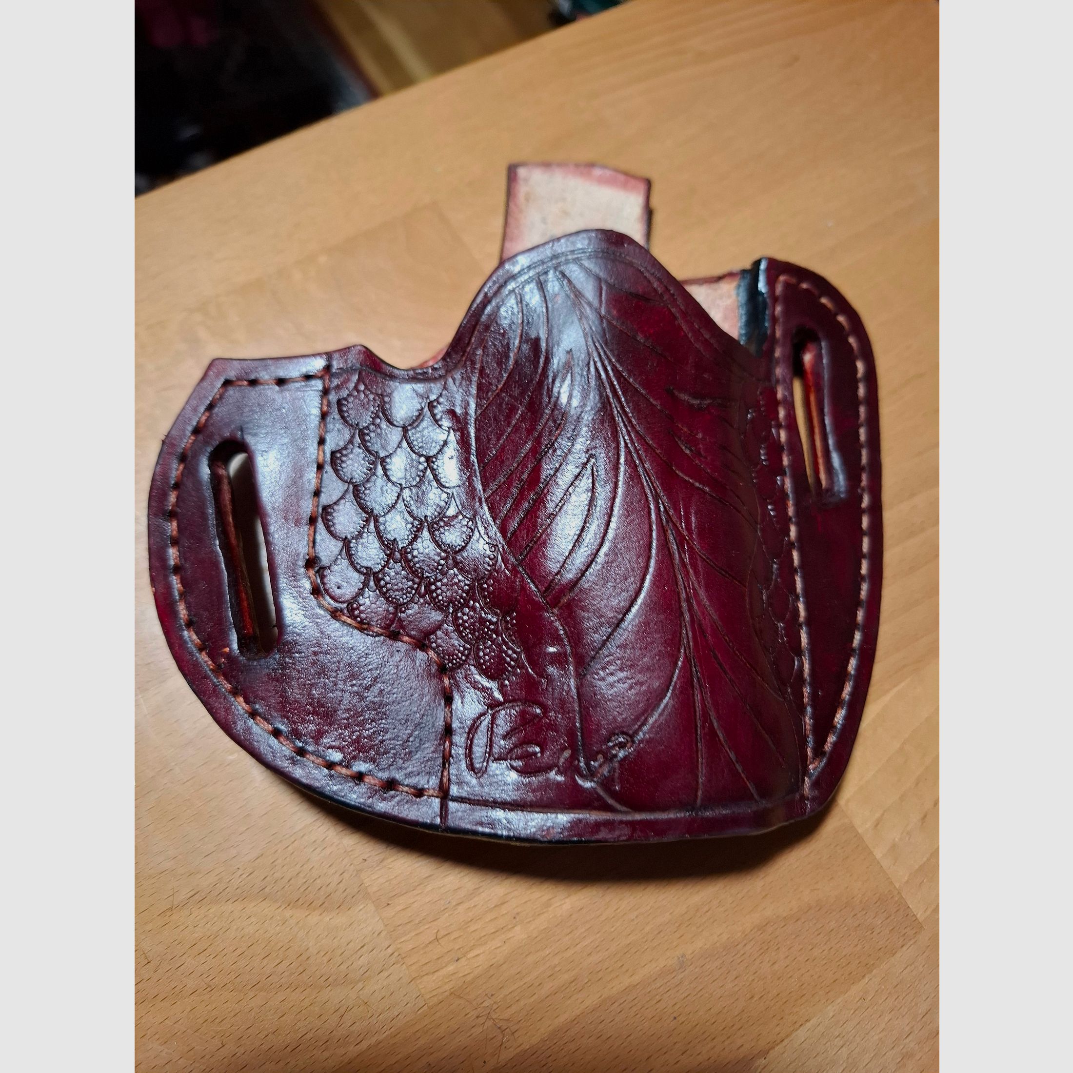 Handgenähtes Holster CANIK TP9.