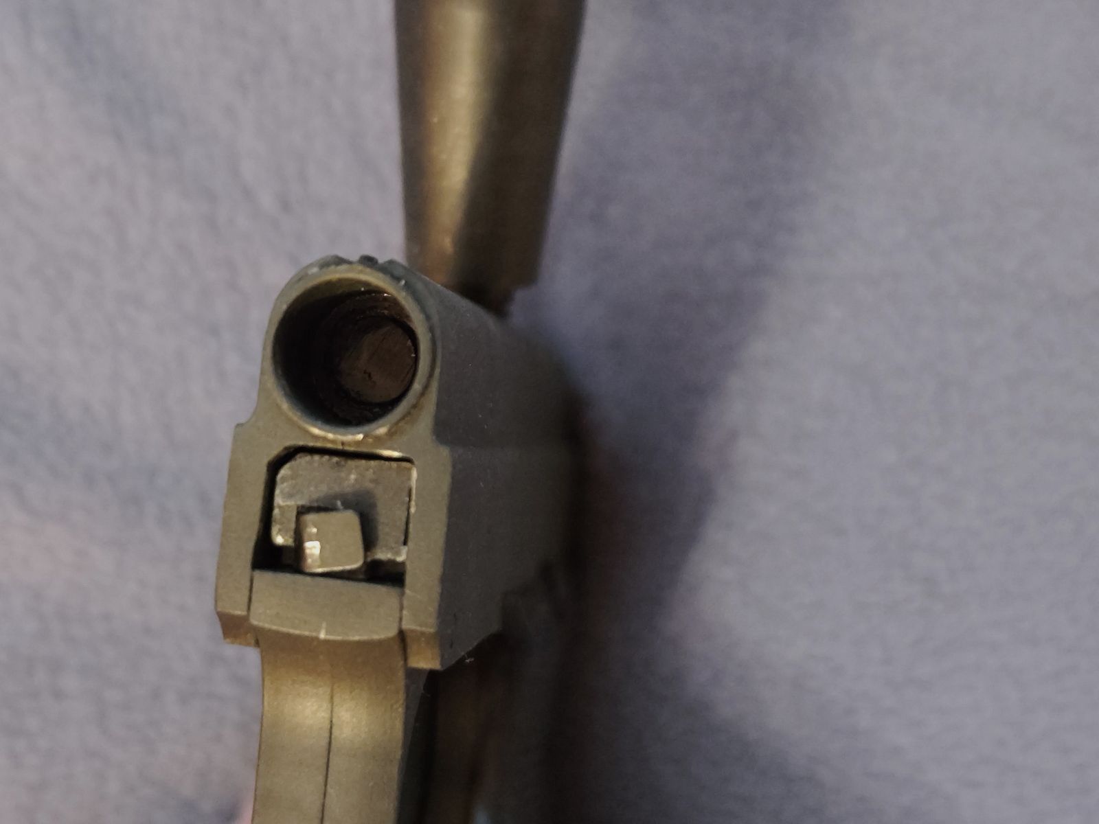 EM-GE 61 Startpistole 6 mm matt brüniert Signalpistole mit Zusatzlauf
