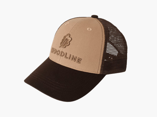 Woodline Trucker Cap Beige/Braun