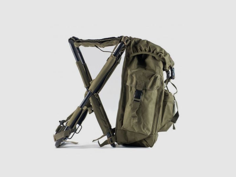 Grünes Jagdrucksack mit Hocker Art. BC34Z RASPORT, Bild 1 von 5