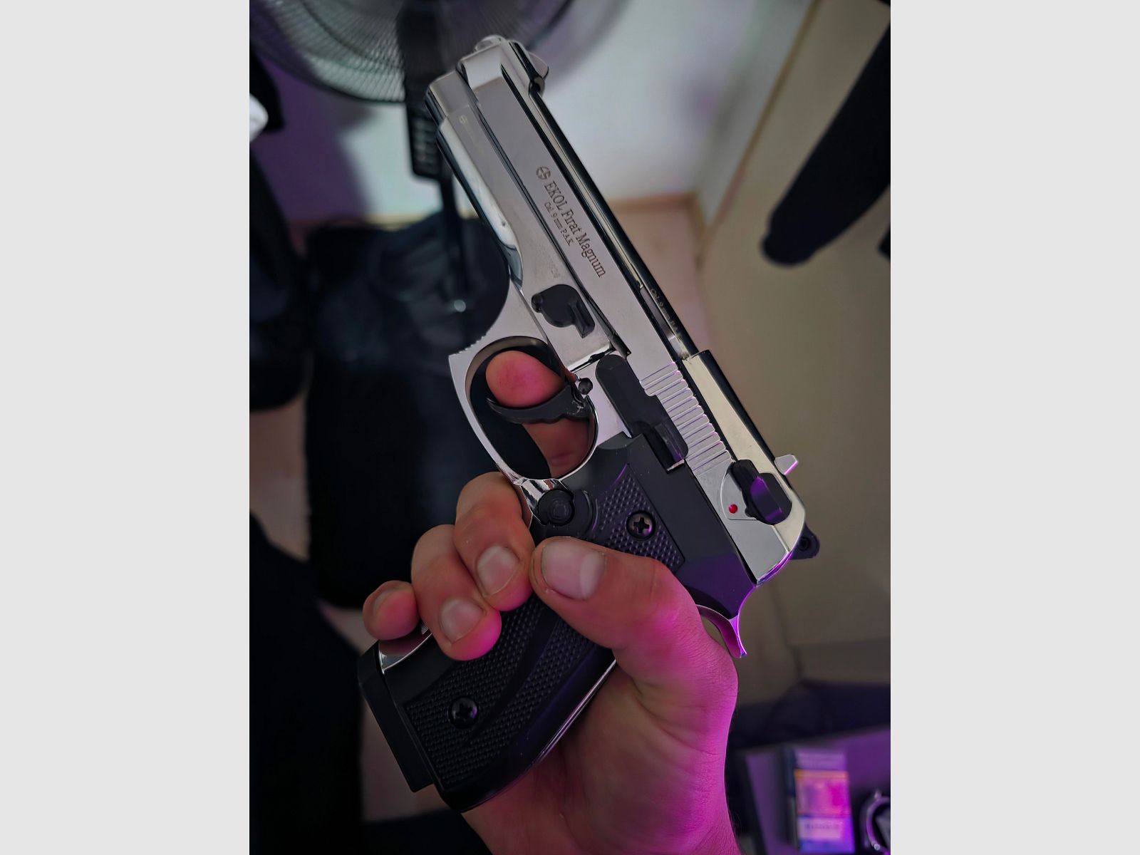 Ekol Firat Magnum 9mm Pak Chrome