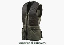 Beretta shooting vest. Trap Cotton Vest SMU Green & black