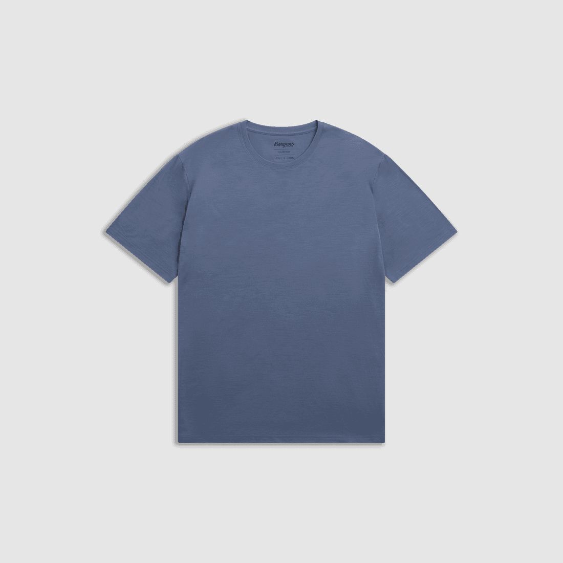 Bergans Merino Light Tee Men Granite Blue S