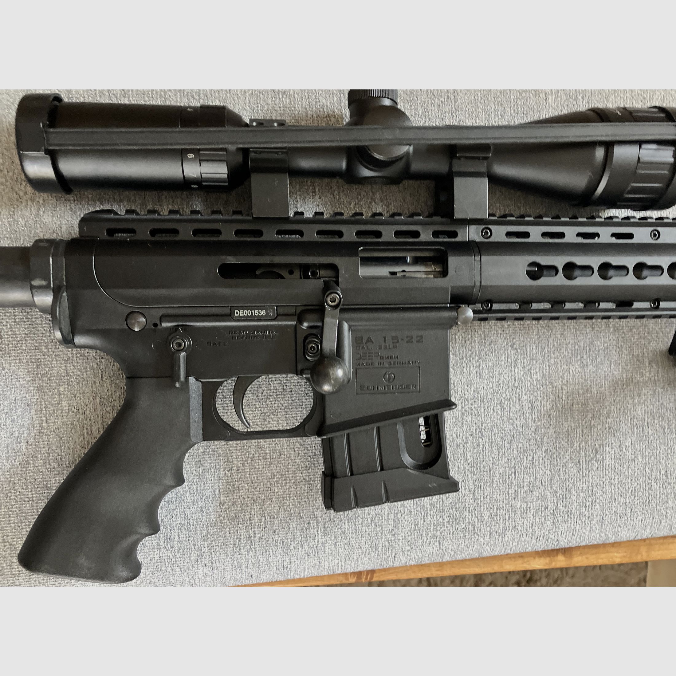  Schmeisser BA15-22 Repetierbüchse im Kaliber .22lr super Zustand