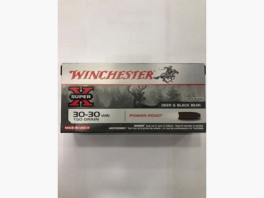 WINCHESTER PATRONY 30-30 PP GR 150