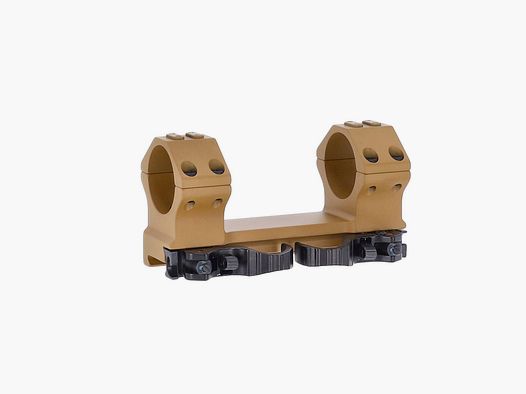 Eratac Blockmontage 34 mm mit Hebell 21,5 mm Bauhöhe Farbe braun
