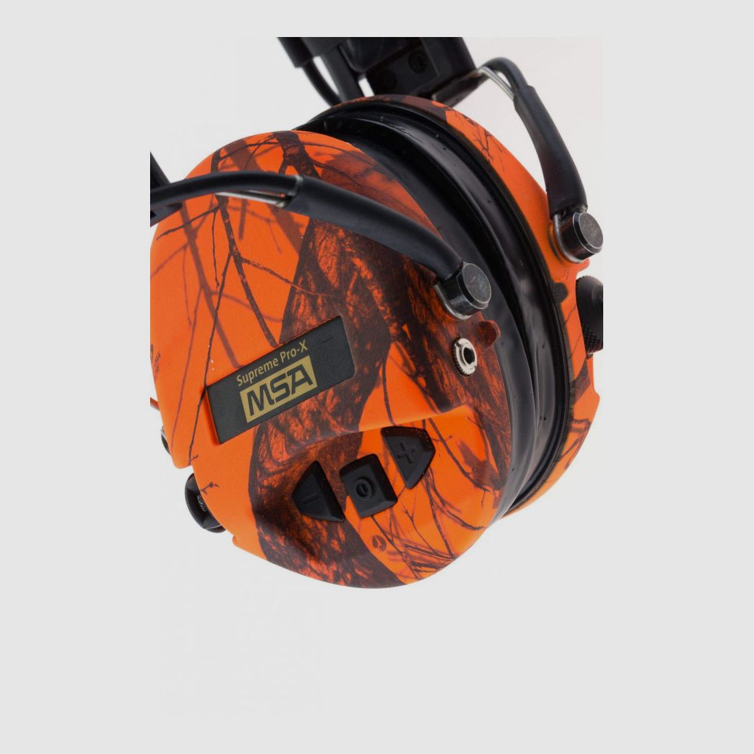 Casque audio amplifié MSA SUPREME PRO X Camo Orange, image 4 sur 7