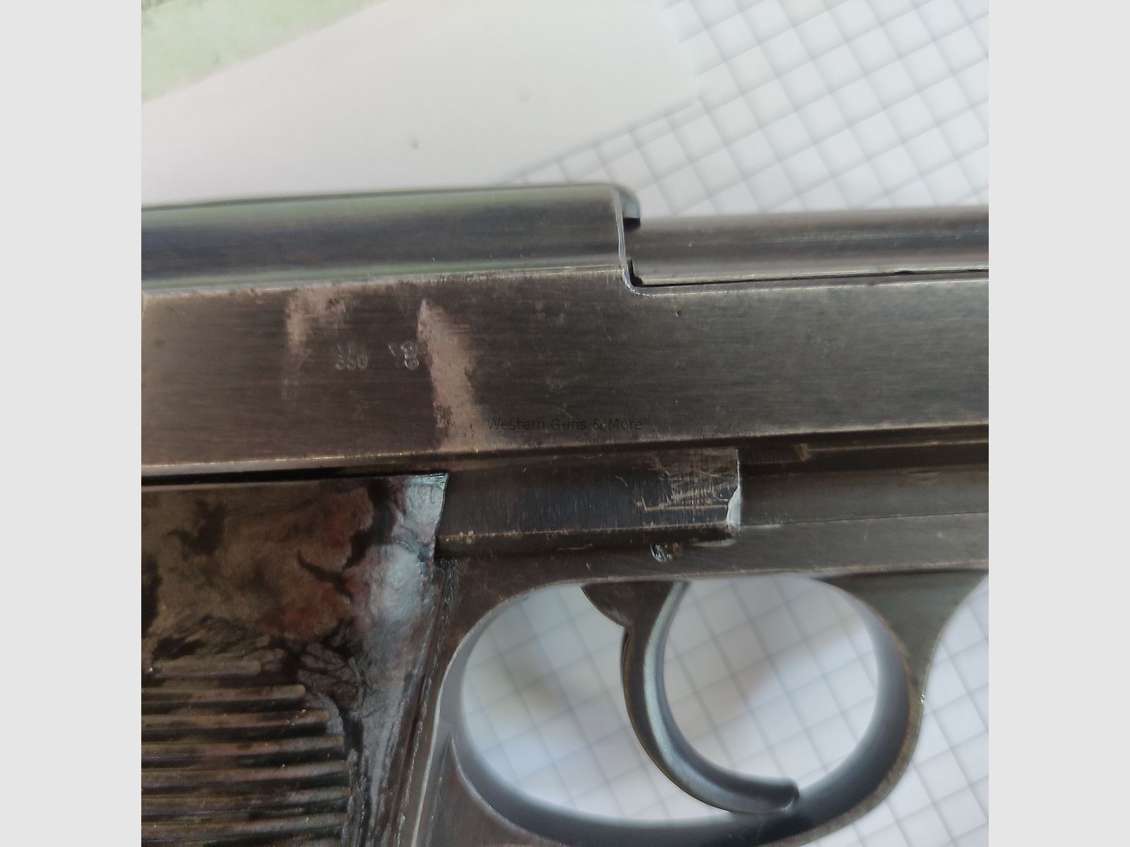 Carl Walther Zella Mellis P.38 ac42 (1942) Nummerngleich