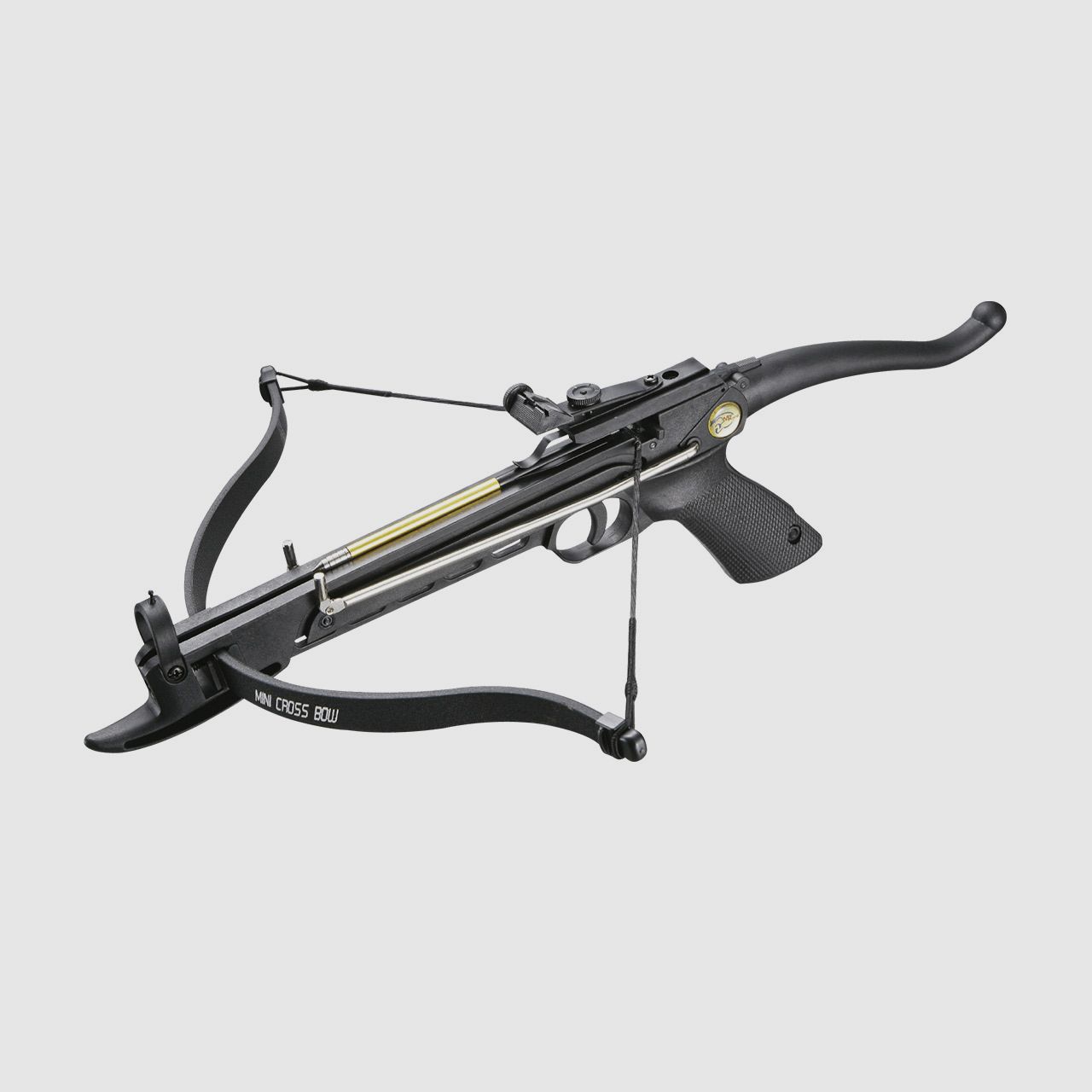 Pistolenarmbrust Armbrustpistole Man Kung MK-80A4PL Cobra 80 lbs schwarz 3 Pfeile 6,5 Zoll (P18)