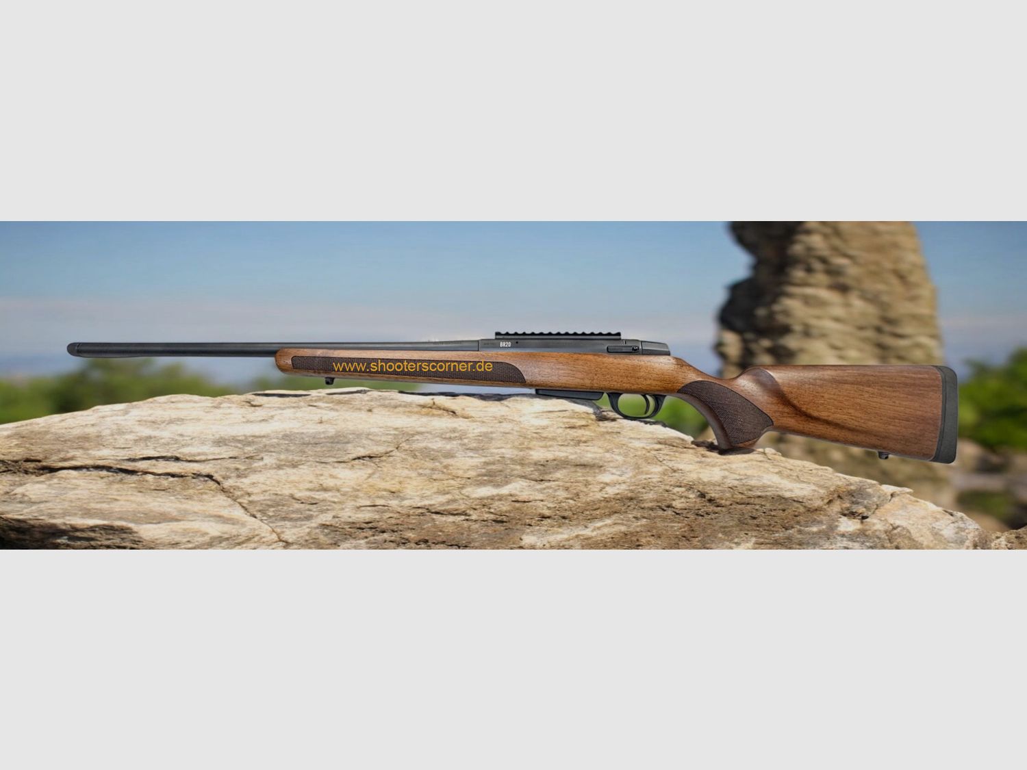 Brenner Repetierbüchse BR20 Walnuss-Schaft Kal. .308Win