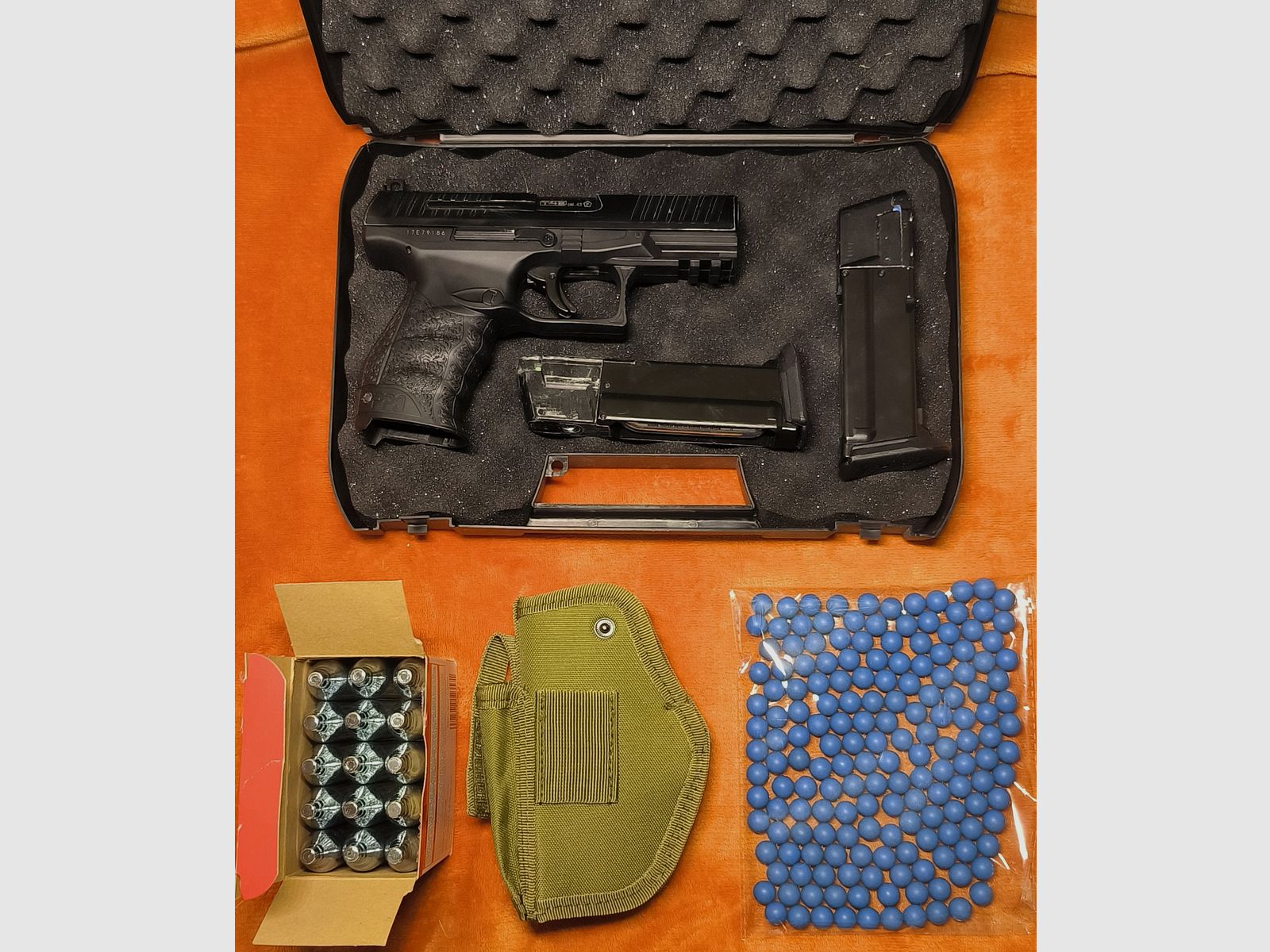 T4E Home Defense Walther PPQ RAM CO2 