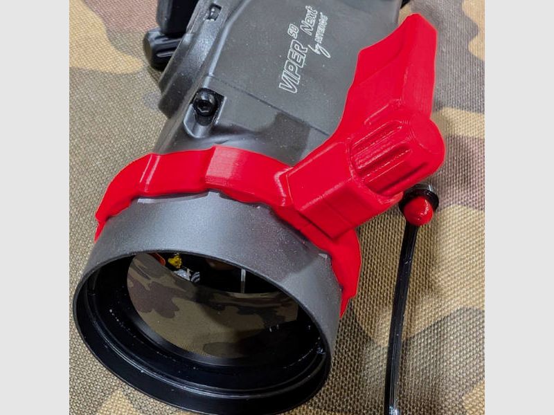 Für Nitehog Viper 50 Next: Schnellverstellhebel für Vorsatzgerät-Fokus