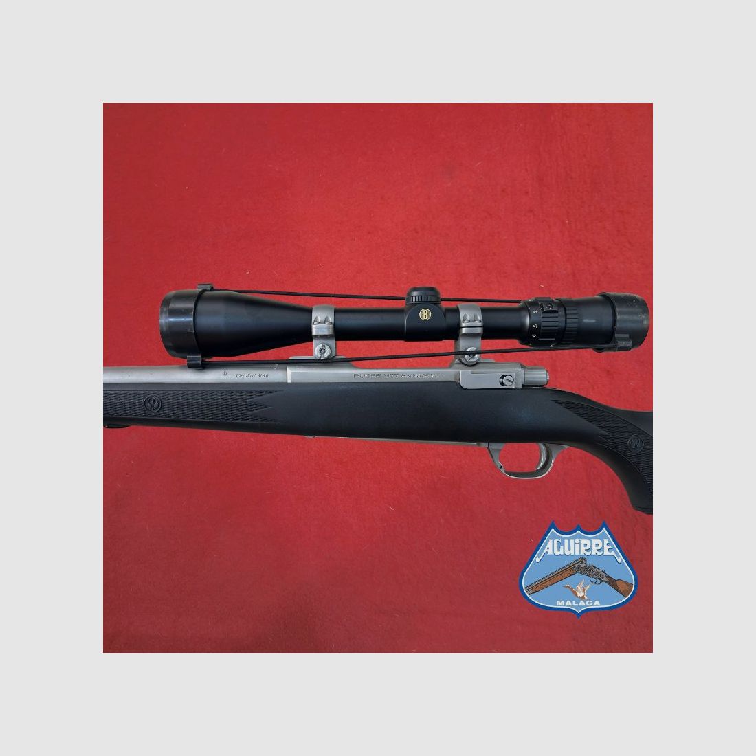 Büchse Ruger M77 Hawkeye Kal. .338 Win. Mag. + Zielfernrohr Bushnell Elite 2.5-10×42, Bild 6 von 9