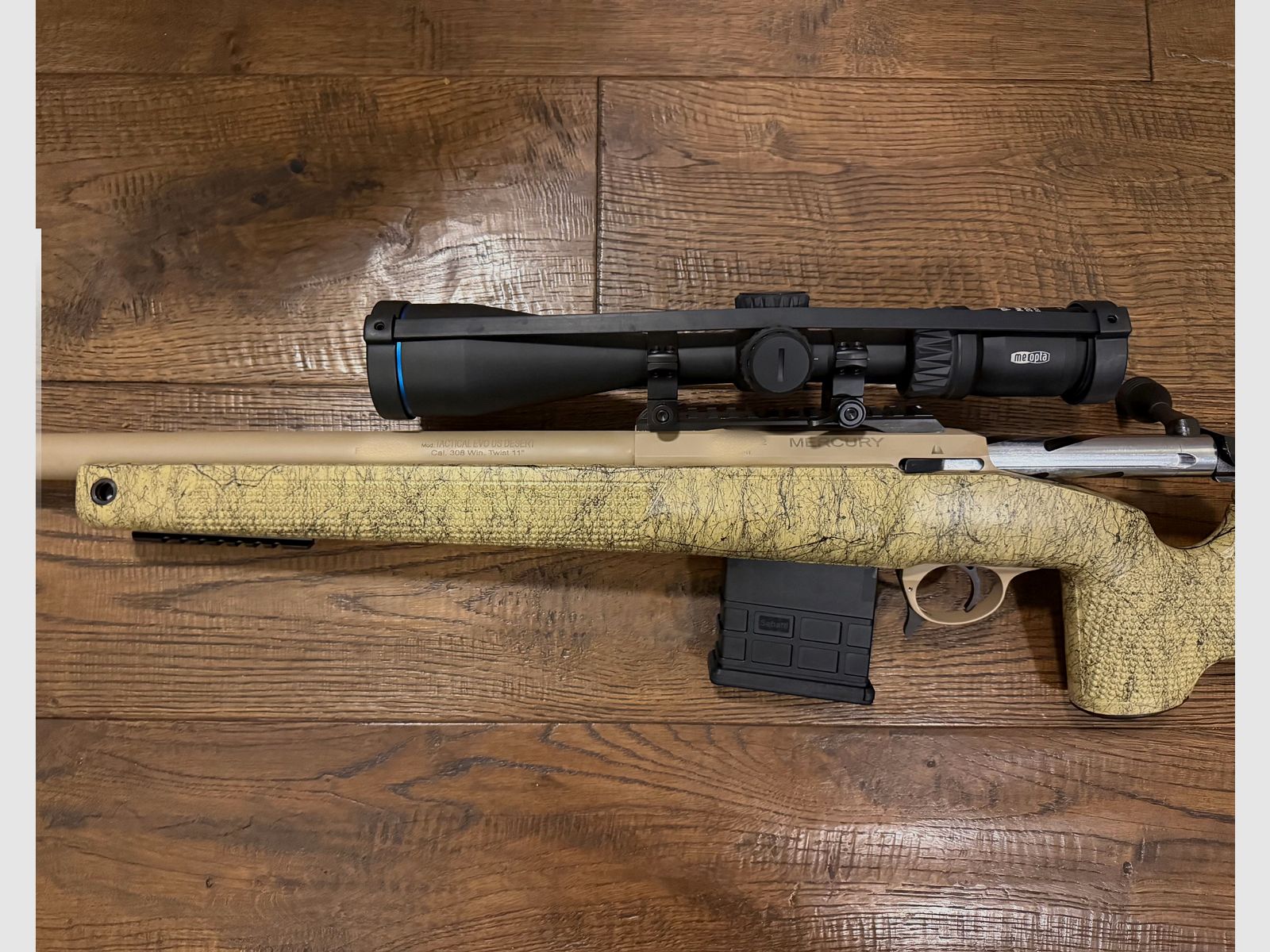 Mercury / Sabatti Sport repeating rifle Tactical Evo US Desert .308 with scope